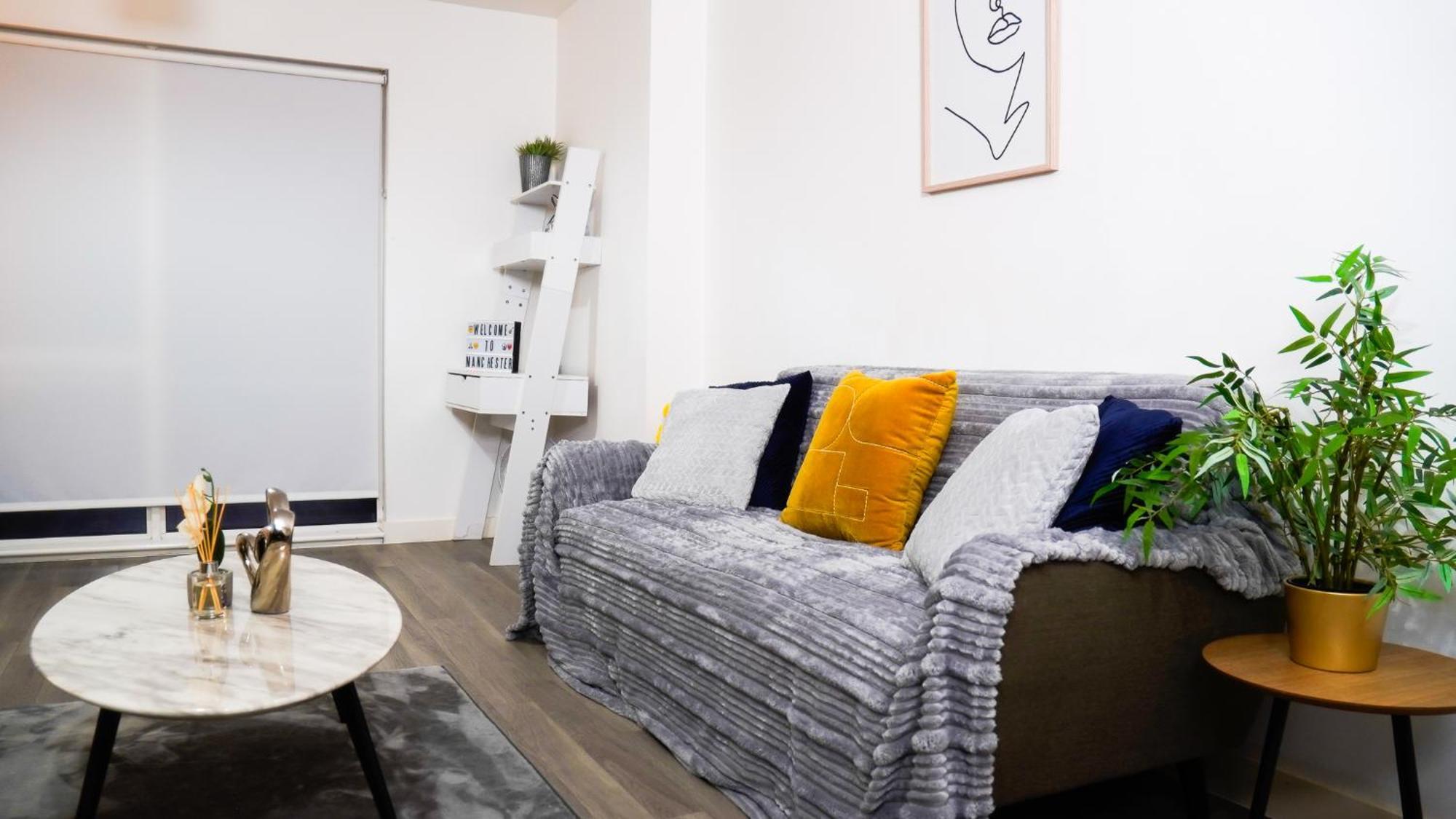 Manchester City Centre Apt With Balcony & Free Parking - Including Free 1-Hour Late Check-Out For Bookings On The 29Th 31St May, Justeat Voucher For 2-Night Stays Minimum! Exteriör bild